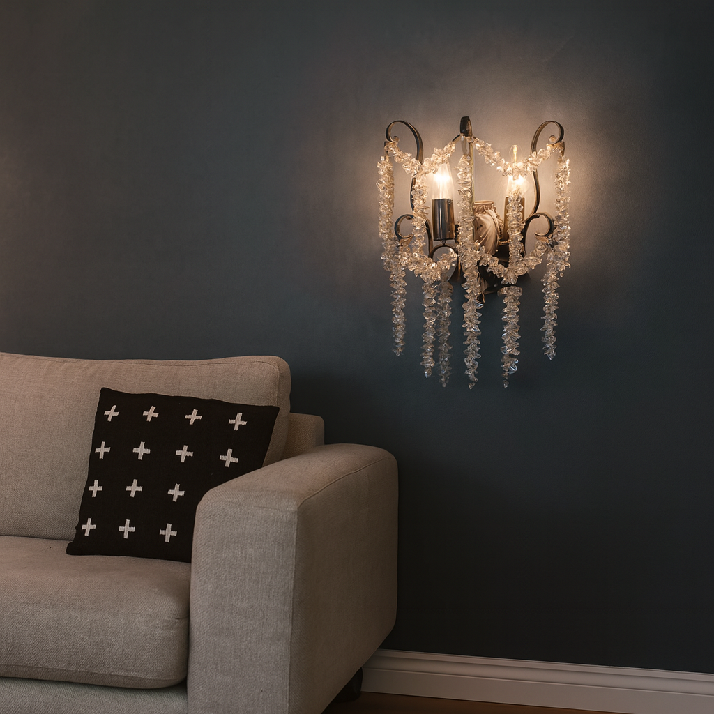 Aplica Cristal Moderna 2xE14