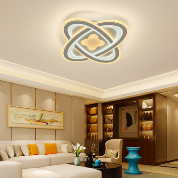 Lustra LED Infinite cu Telecomanda wifi 53cm 2.4G lumina/rece/calda/neutra intensitate reglabila