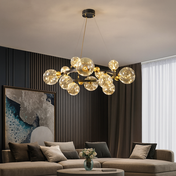 Lustra LED Licurici 80W D80CM Moderna 3000K