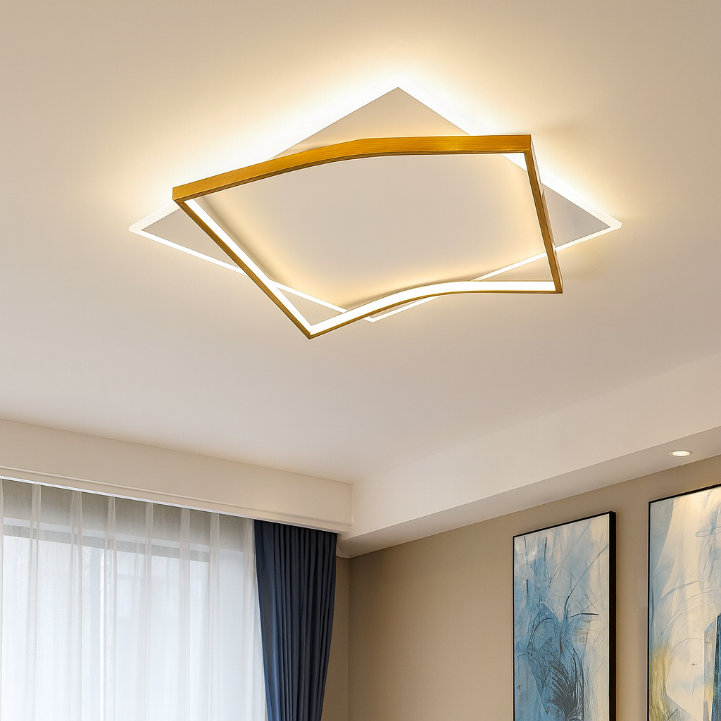 LED Chandelier 50CM with 2.4G wifi Remote Control light/cold/warm/neutral adjustable intensity 