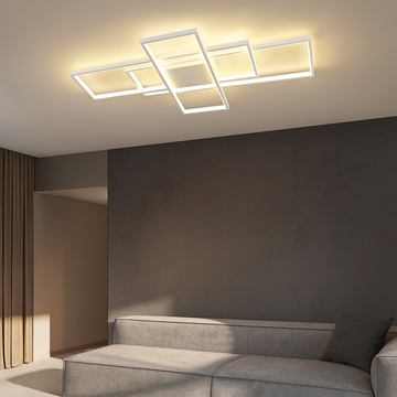 LED Chandelier with Remote Control 110W wifi 2.4G with 3 functions light/cold/warm/neutral adjustable intensity