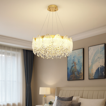 Modern Crystal Chandelier with LED D40cm 65W 