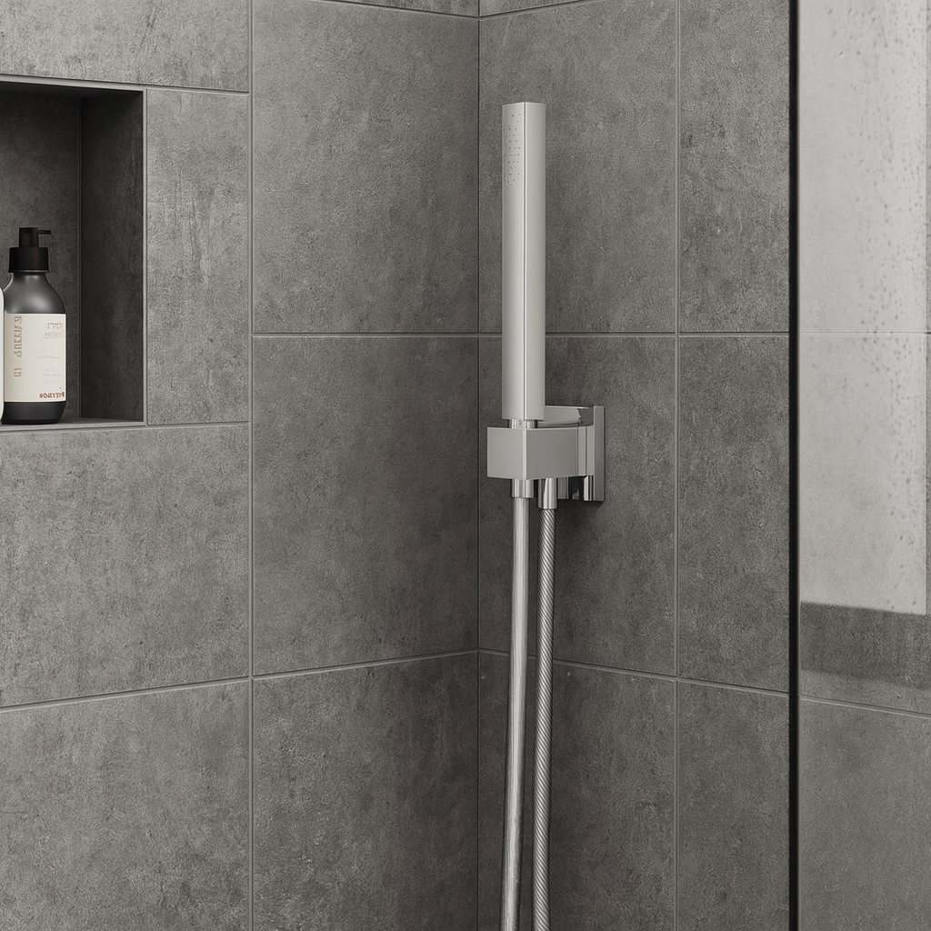 Set de dus Grohe Euphoria Cube Stick, 1 jet, include conector FixFit