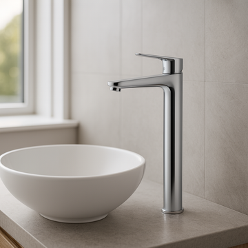 Baterie lavoar inalta Hansgrohe Logis E230, ventil pop-up, crom
