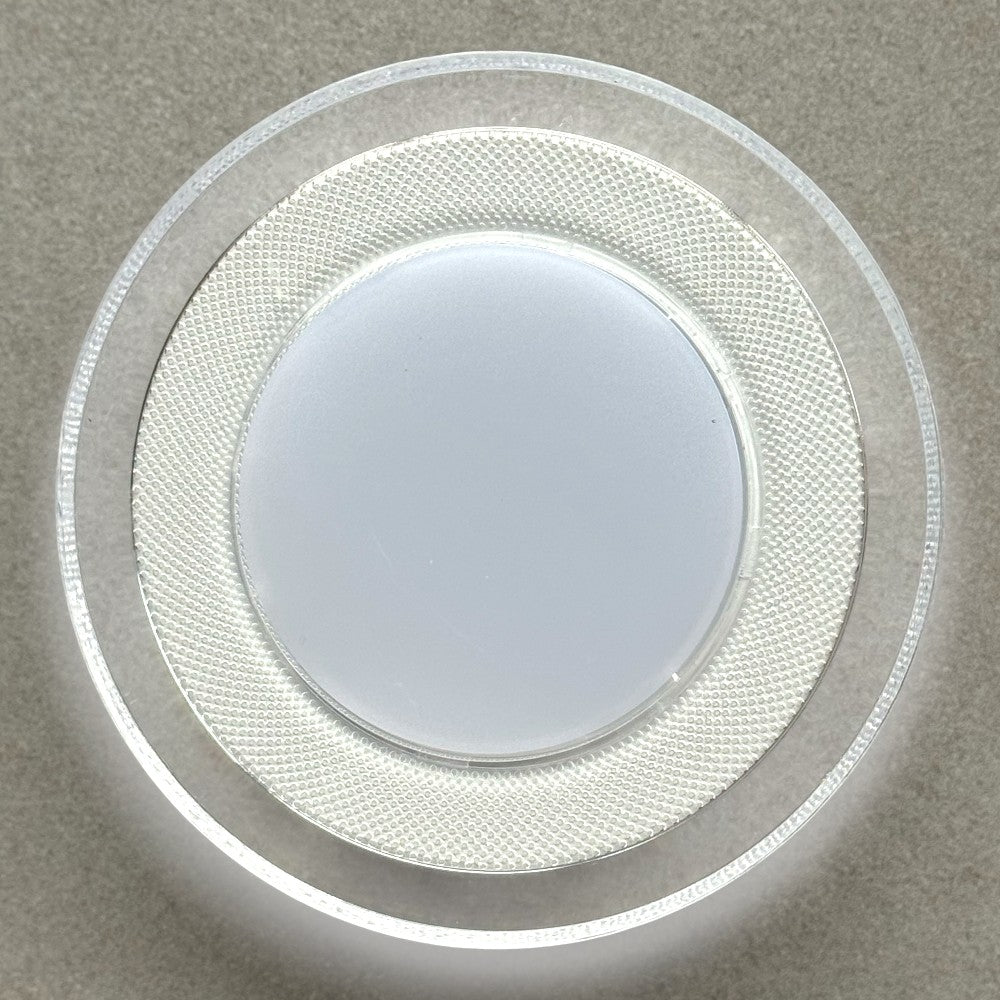 Spot Led Rotund Rama Transparenta 18W/6500K/1000lm