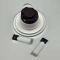 Spot Led Rotund Rama Transparenta 18W/6500K/1000lm