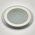 Spot Led Rotund Rama Transparenta 12W/6500K/600lm