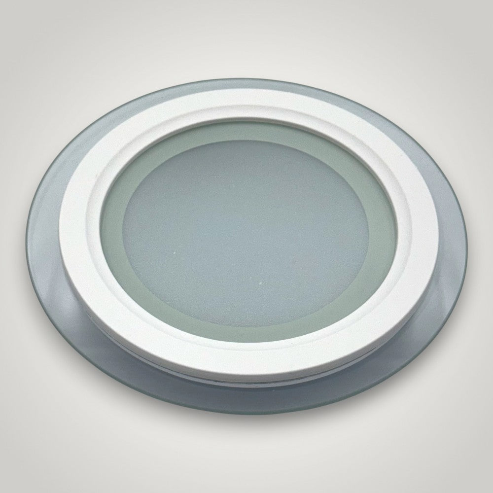 Spot Led Rotund Rama Transparenta 12W/6500K/600lm