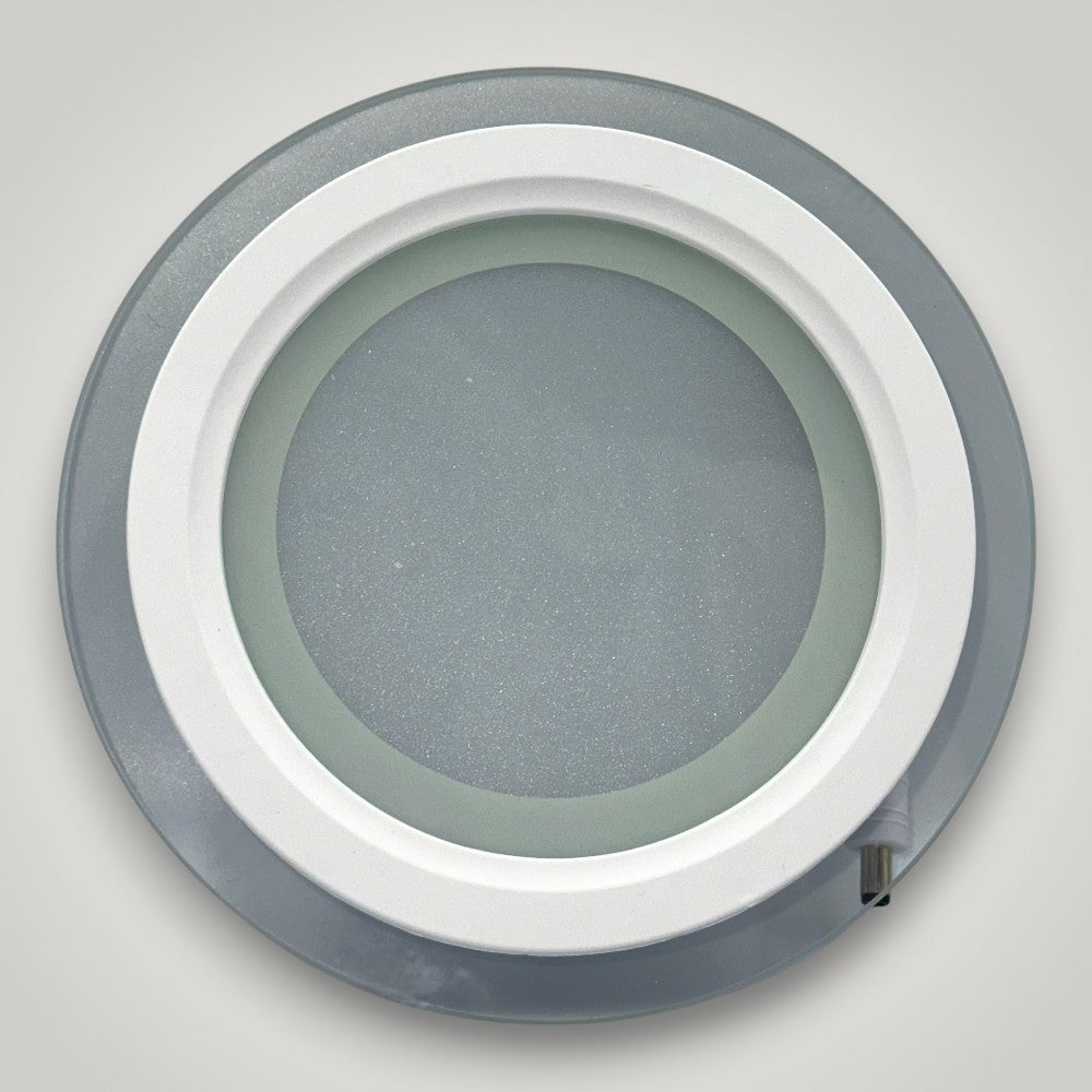 Spot Led Rotund Rama Transparenta 12W/6500K/600lm