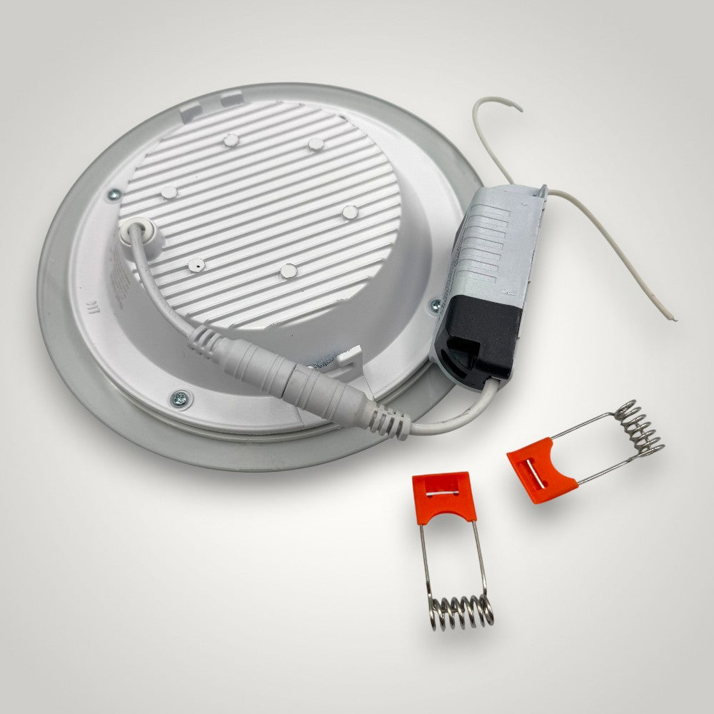 Spot Led Rotund Rama Transparenta 12W/6500K/600lm