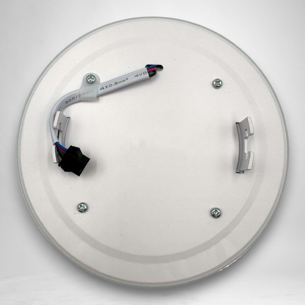 Spot LED Rotund Doua Culori 24+12W 3000k-6500k Trei Functii