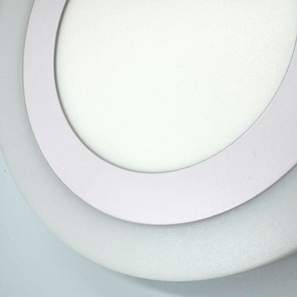 Spot LED Rotund Doua Culori 6+3W 3000k-6500k 450lm Trei Functii