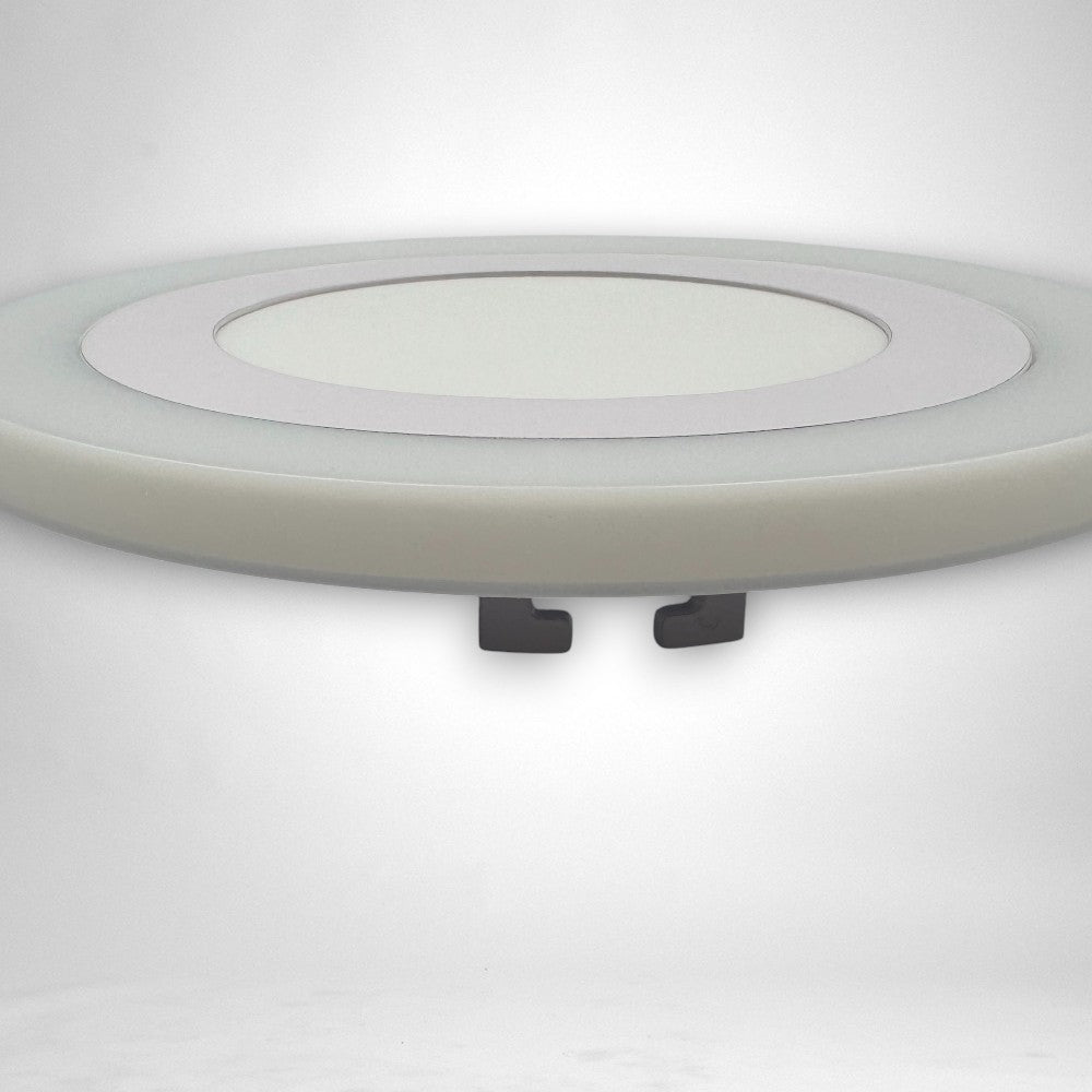 Spot LED Rotund Doua Culori 6+3W 3000k-6500k 450lm Trei Functii