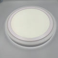 Spot LED Rotund Aplicat Doua Culori 24+12W 3000k-6500k Trei Functii