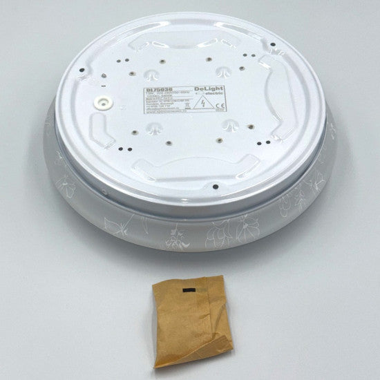Plafoniera LED Flower, 260x35mm, 13W=75W, 6400K, lumina rece