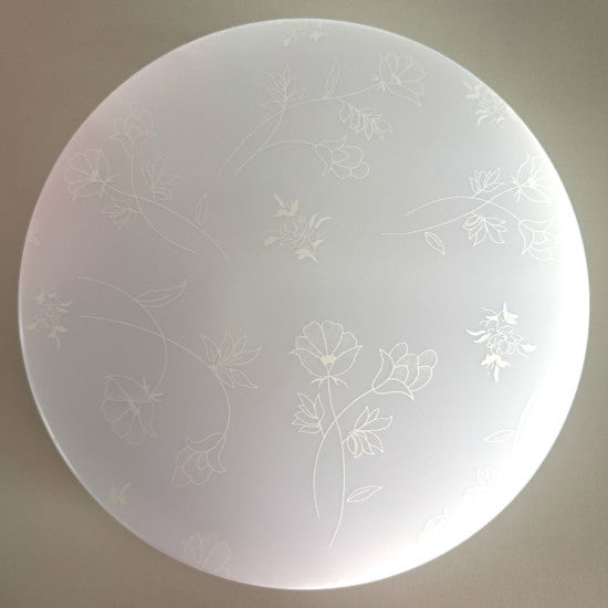 Plafoniera LED Flower, 260x35mm, 13W=75W, 6400K, lumina rece
