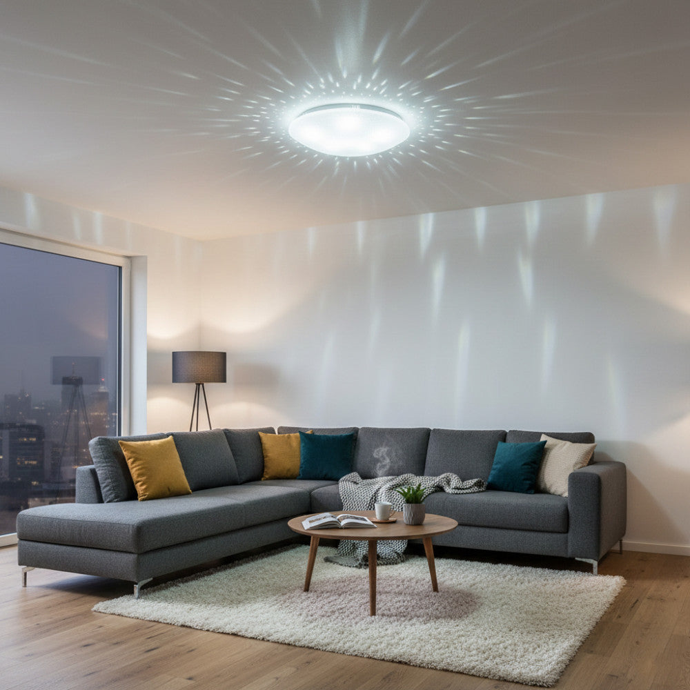 Plafoniera LED Star fi230 13W=75W, 6500K, lumina rece