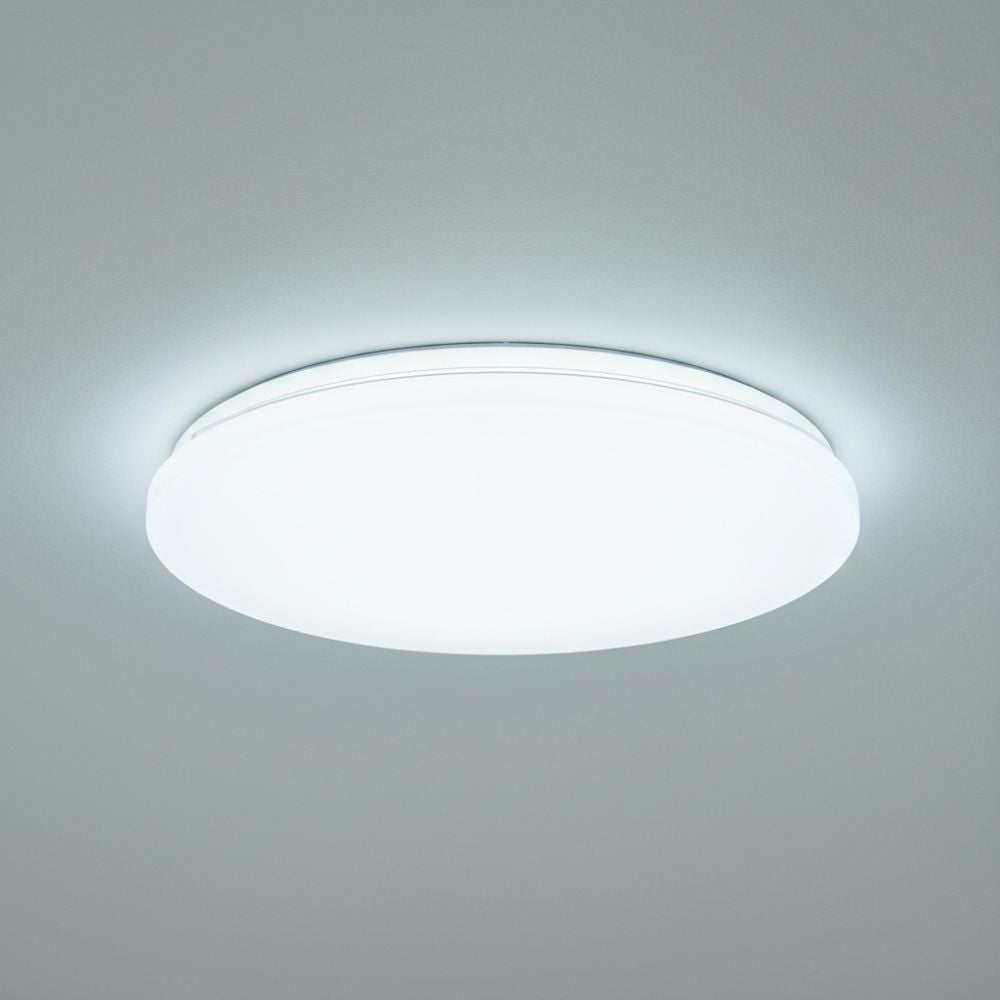 Plafoniera Slim Milky 32W=280W, Ã˜375 mm, 6500k, lumina rece