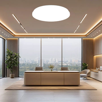 Plafoniera Led Slim Milky 12W=75W, ÃƒËœ255 mm, 6500K, lumina rece