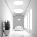 Plafoniera Led Slim Milky 18W=160W, ÃƒËœ325 mm, 6500K, lumina rece