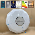 Plafoniera LED diamant cu inel decorativ, ÃƒËœ400, 24W, 1680Lm, 6500k
