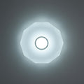 Plafoniera LED diamant cu inel decorativ, ÃƒËœ400, 24W, 1680Lm, 6500k