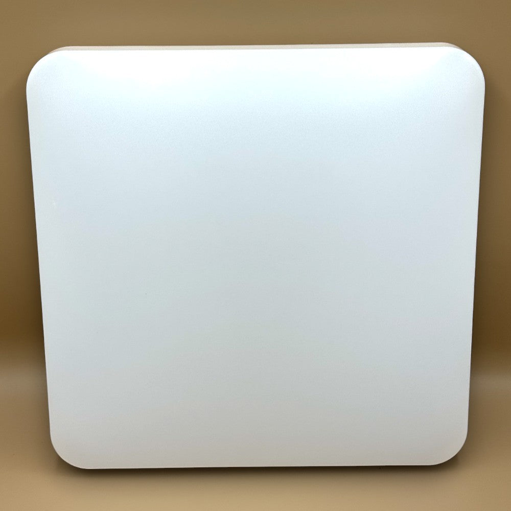 Plafoniera Slim Milky 12W=140W, 270x270x60mm, 6400K, lumina rece