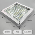 Plafoniera LED Patrata Pentru Bucatarie 12W 6500K