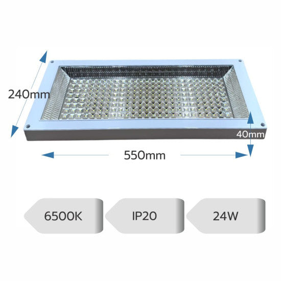 Plafoniera LED Pentru Bucatarie 24W/6400k/1920lm