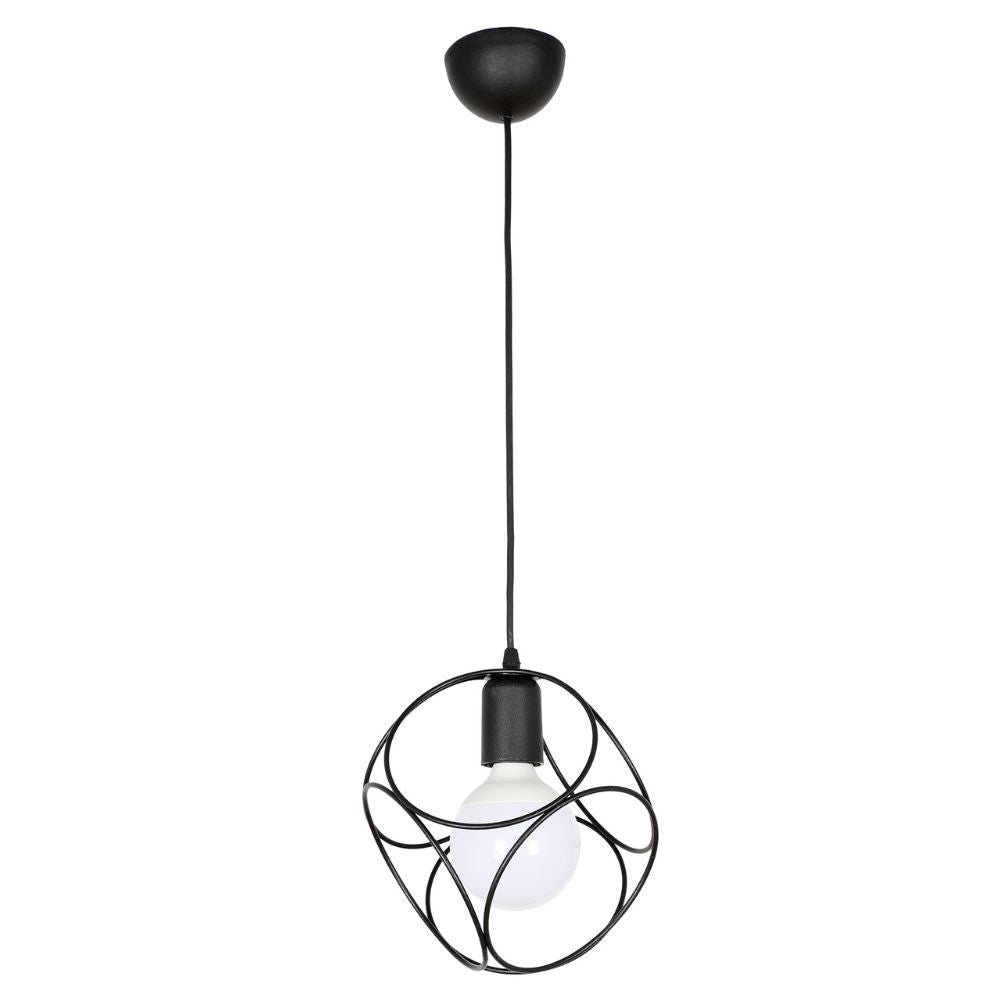 LUSTRA SELANIK NEGRU 1XE27 60W
