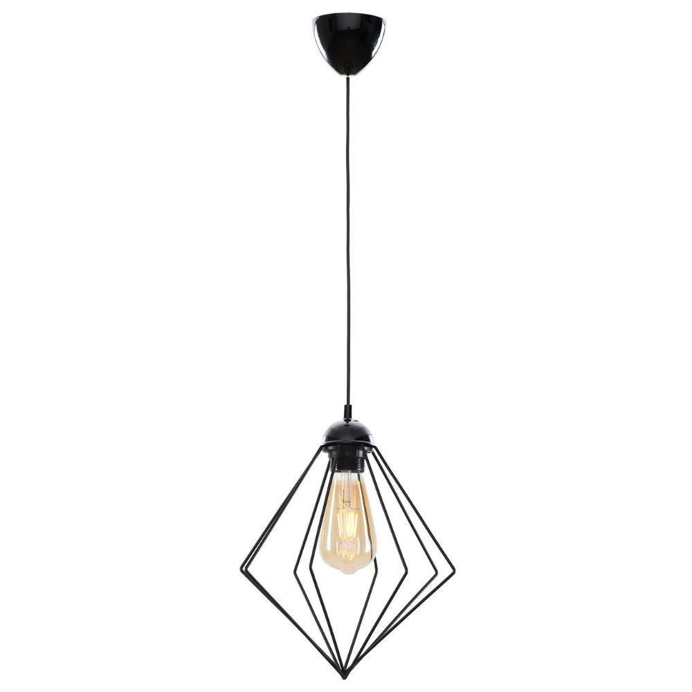 LUSTRA LINA NEGRU 1XE27 60W