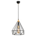 LUSTRA SUDE NEGRU 1XE27 60W