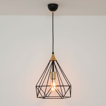 LUSTRA SUDE NEGRU 1XE27 60W