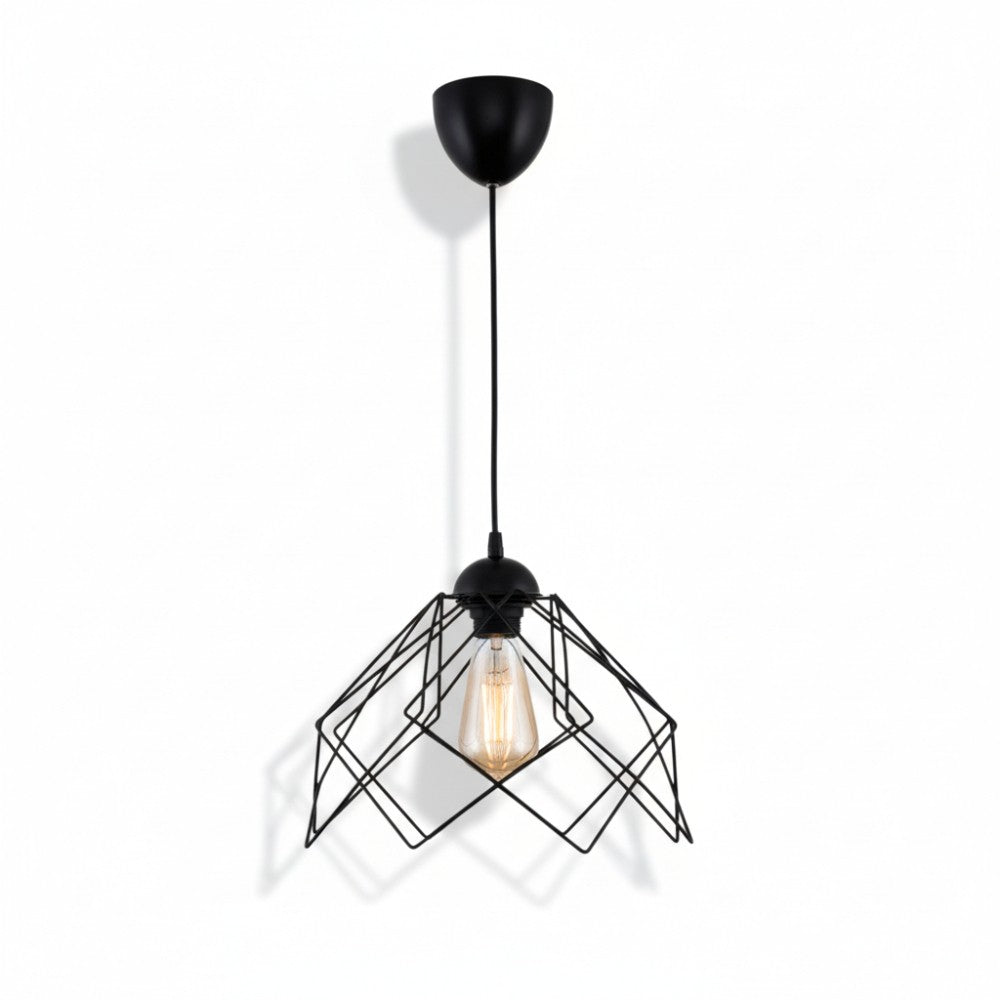 LUSTRA KONTES NEGRU 1XE27 60W