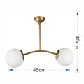 CANDELABRU MARLA ANTIQUE 2XE27 60W