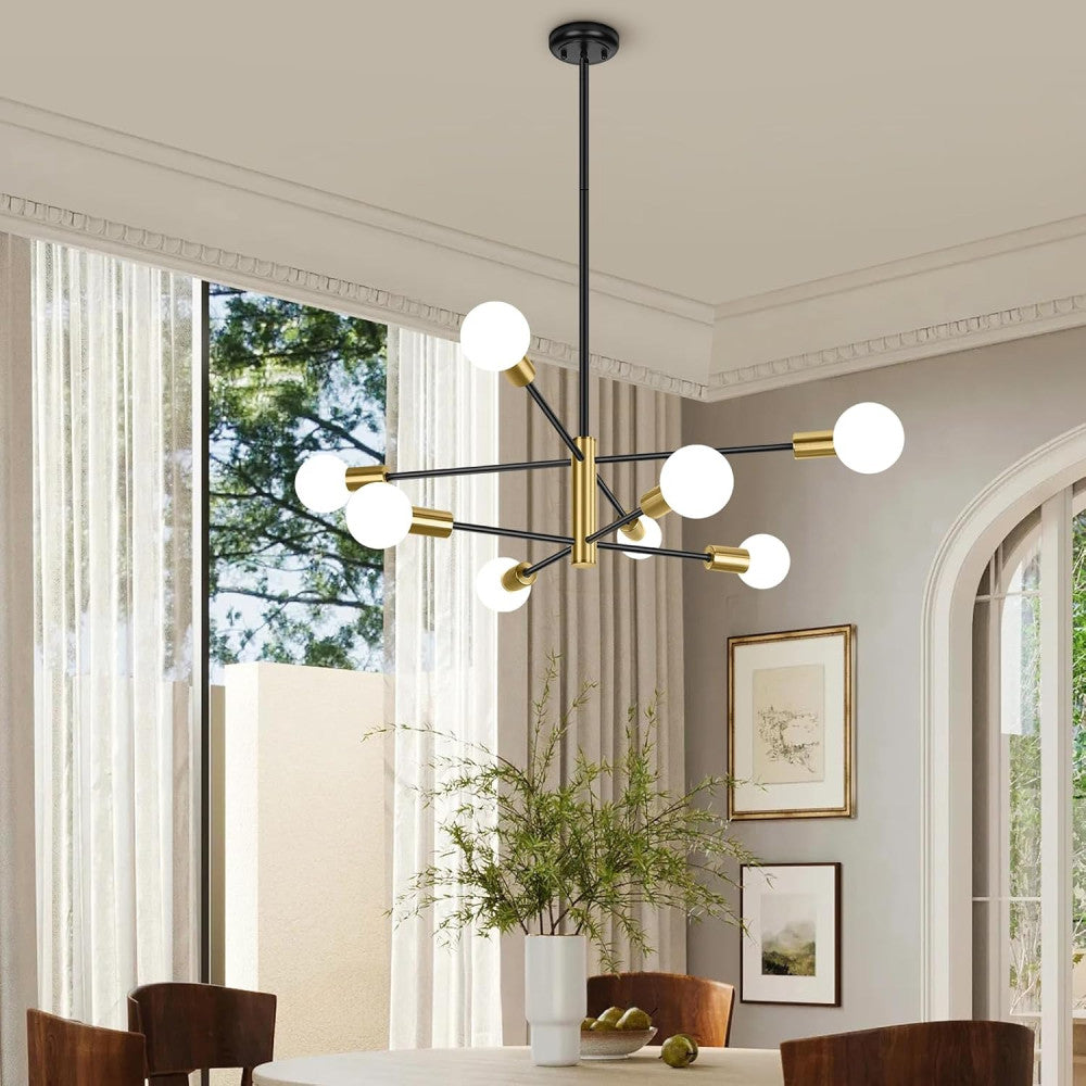 LUSTRA TAMIAS AURIU 8XE27 56W 820X720mm