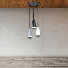 LUSTRA SUSPENDATA CU 3 PENDULE TRIO I, O 30 X 158 CM , 3X10W E27