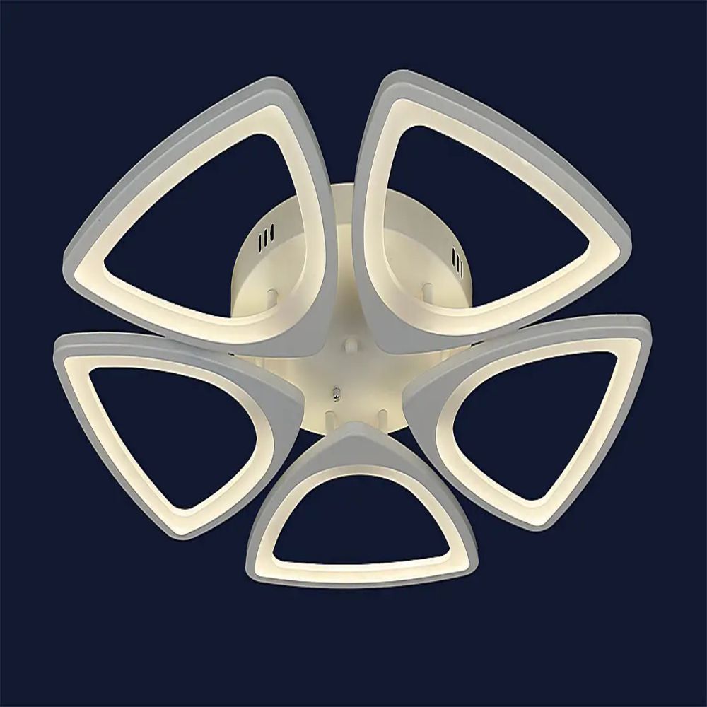 LUSTRA LED 80W CU 5 BRATE 3 CULORI+IR 470mm x 85mm
