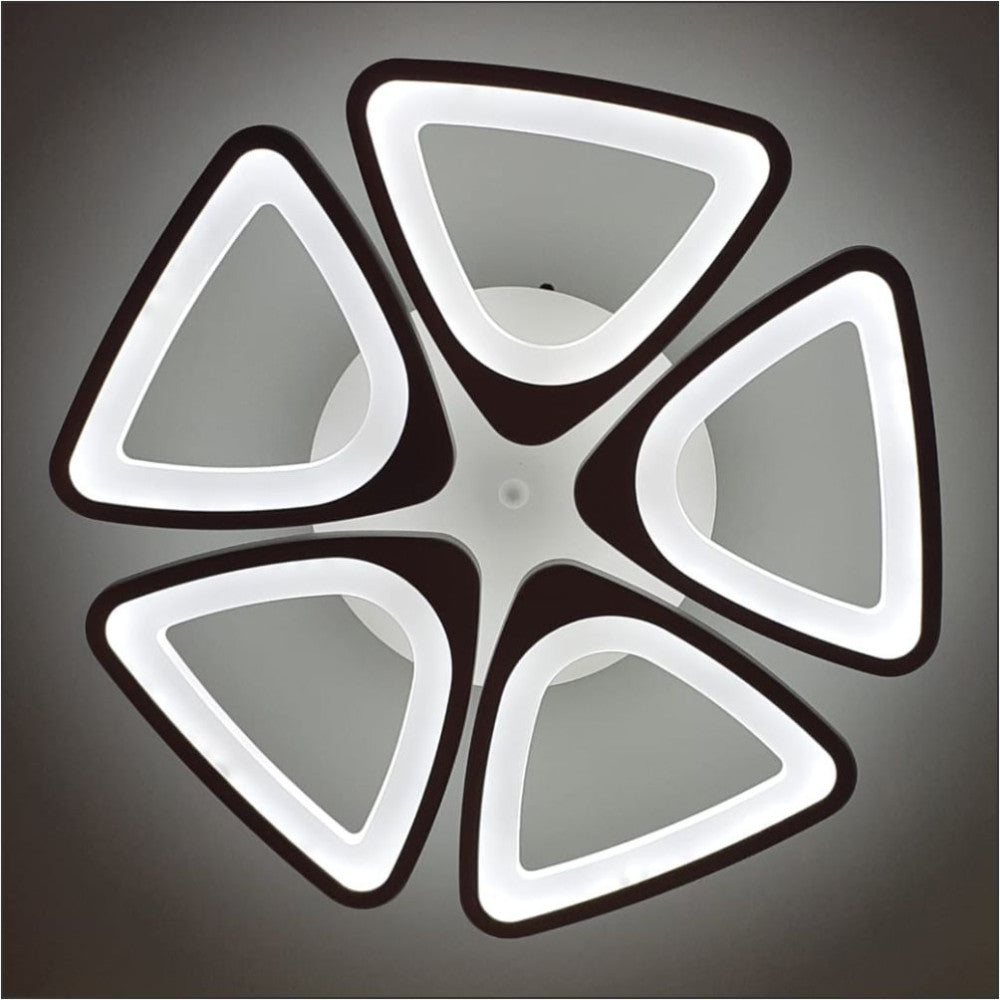 LUSTRA LED 80W CU 5 BRATE 3 CULORI+IR 470mm x 85mm