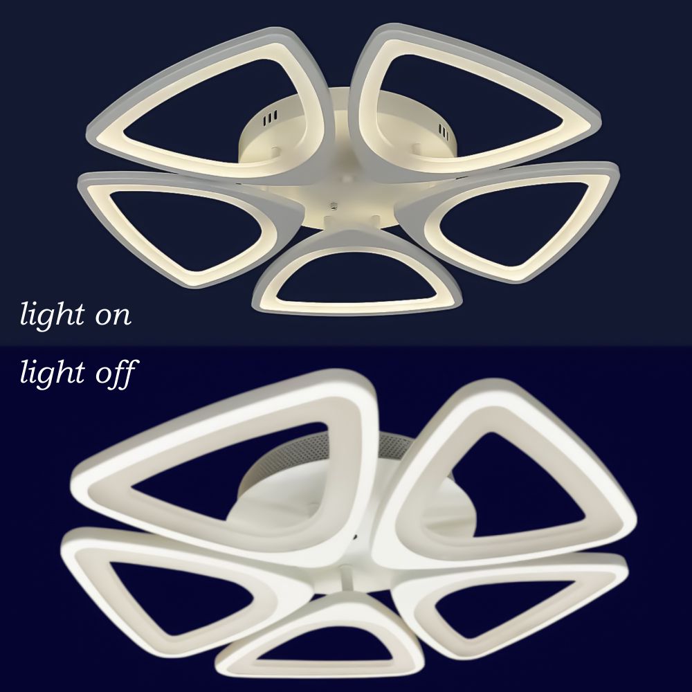 LUSTRA LED 80W CU 5 BRATE 3 CULORI+IR 470mm x 85mm