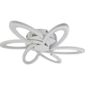LUSTRA LED 108W CU 6 BRATE 3 CULORI 3000K/4000K/6500K + IR 700X700X100MM