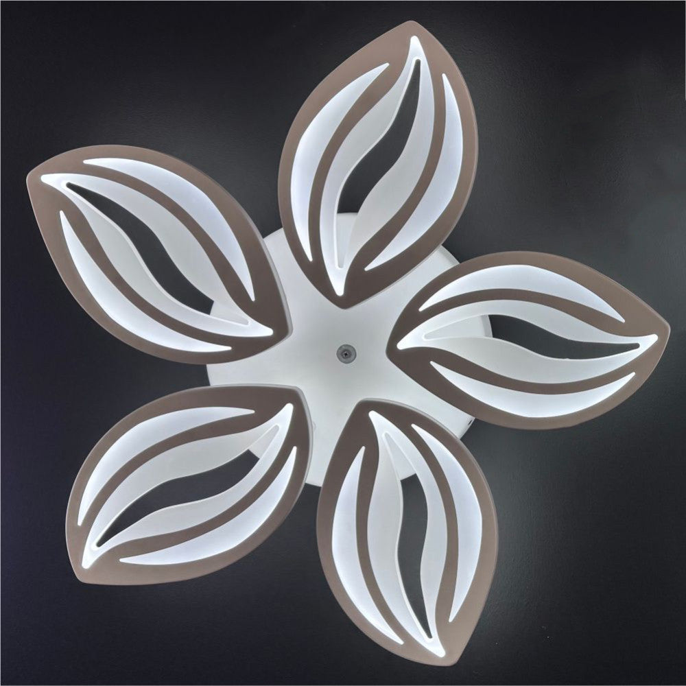 LUSTRA LED DIMABILA 80W 5 BRATE 3 CULORI+IR 480mm x 85mm