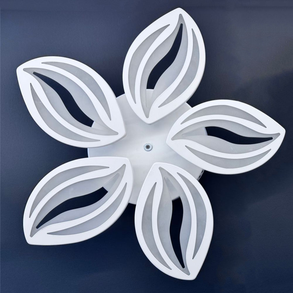 LUSTRA LED DIMABILA 80W 5 BRATE 3 CULORI+IR 480mm x 85mm