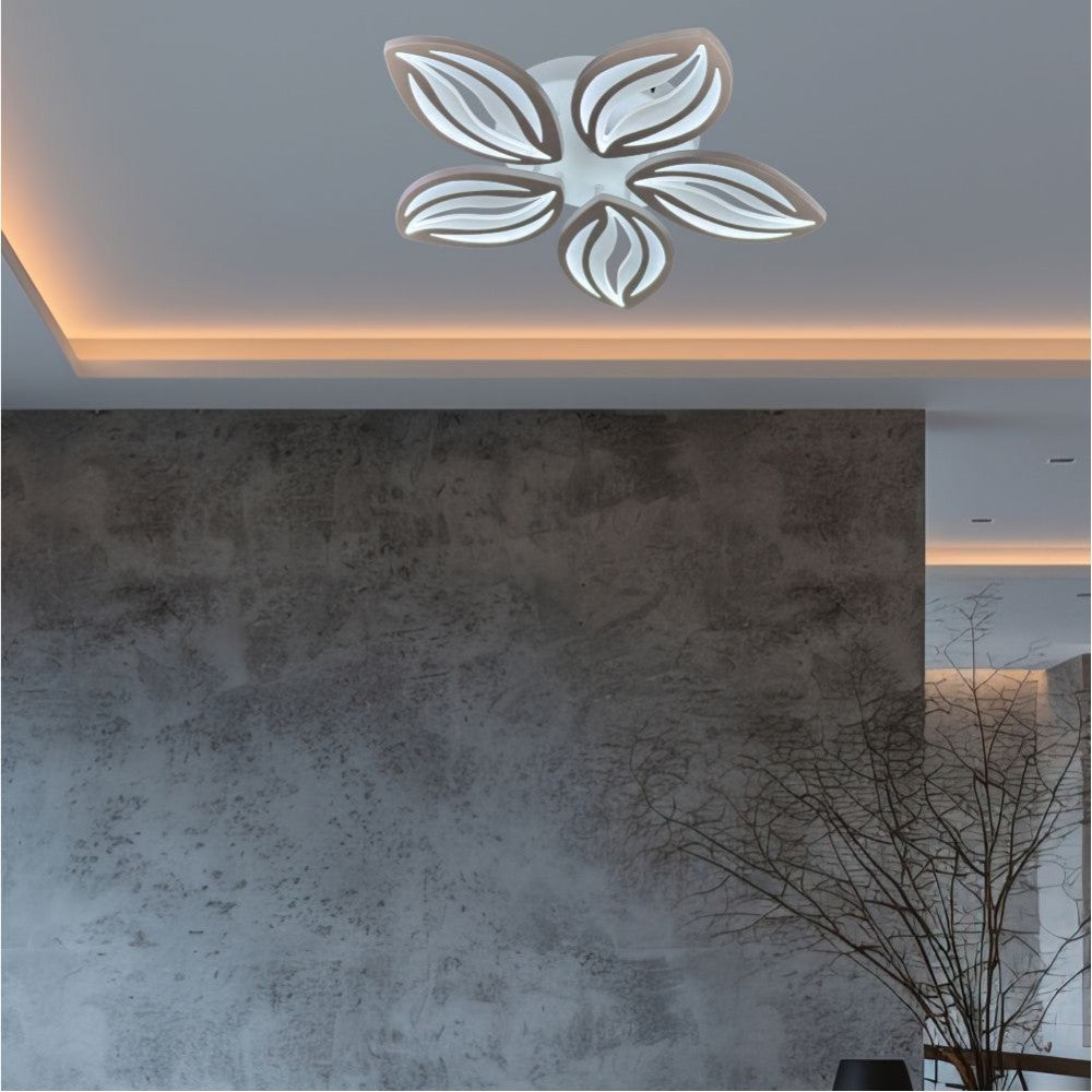 LUSTRA LED DIMABILA 80W 5 BRATE 3 CULORI+IR 480mm x 85mm