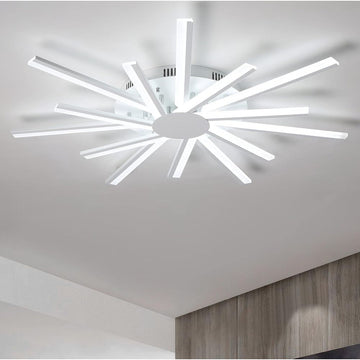 LUSTRA LED SUN 86W 3000K/4000K/6500K 7100 LM 500X500X80MM