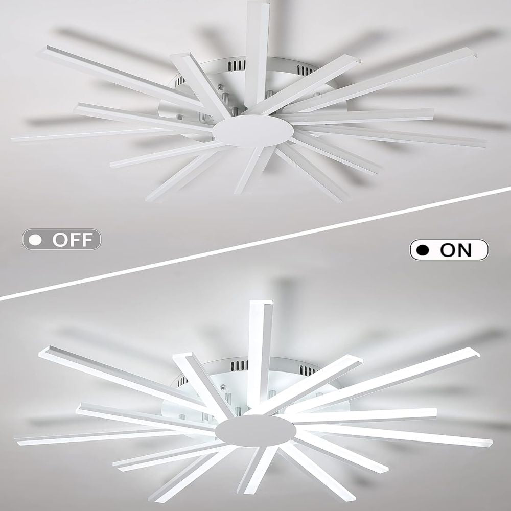 LUSTRA LED SUN 86W 3000K/4000K/6500K 7100 LM 500X500X80MM
