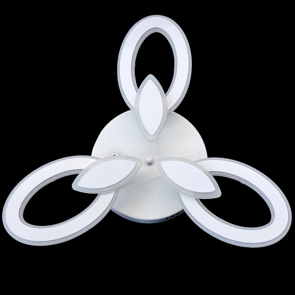LUSTRA LED LIVING 100W CU 3 BRATE 3 CULORI+IR 550mm x 90mm