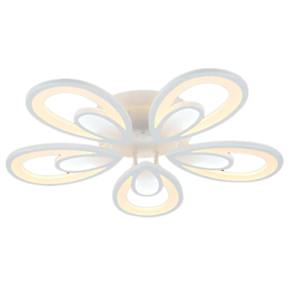LUSTRA LED IRIS 140W CU 5 BRATE 3 CULORI+IR