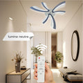 LUSTRA LED 40W CU 6 BRATE 3 CULORI+IR 610x90mm