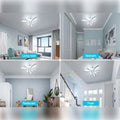 LUSTRA LED 40W CU 6 BRATE 3 CULORI+IR 610x90mm